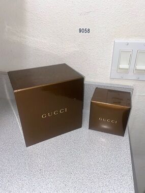 Gucci Brown and Gold Box Bundle EUC - 9058